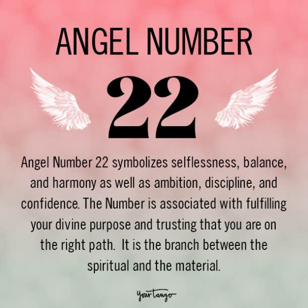 Angel number 22