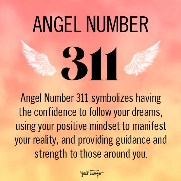 angel number 311 meaning
