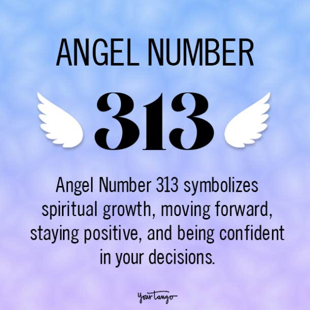 angel number 313 meaning
