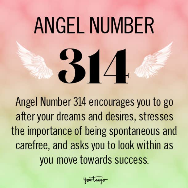 angel number 314 meaning