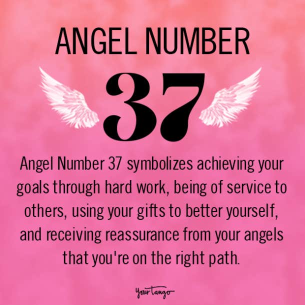 angel number 37 meaning