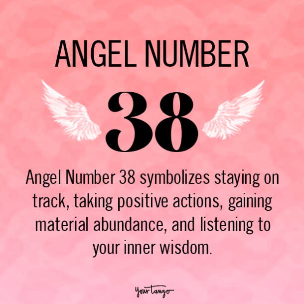 angel number 38 meaning