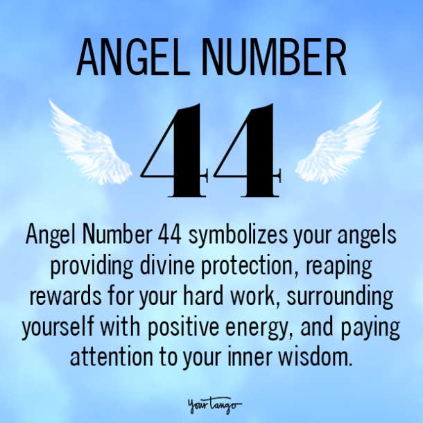 angel number 44 meaning
