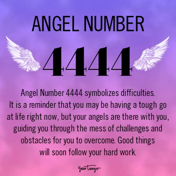 angel number 4444 meaning