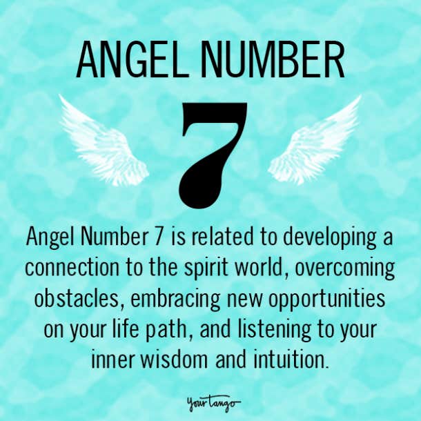 angel number 7 meaning