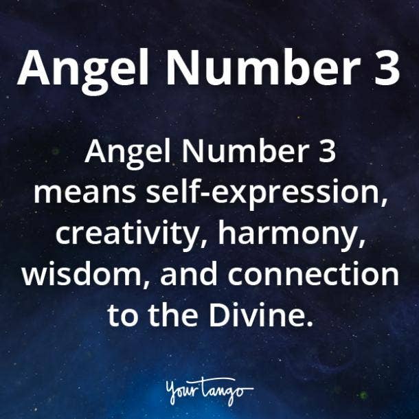angel number 3 meaning