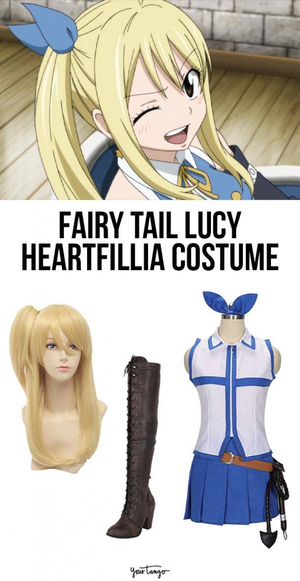 Lucy Heartfillia Blue Fairy Tail Halloween Costume 