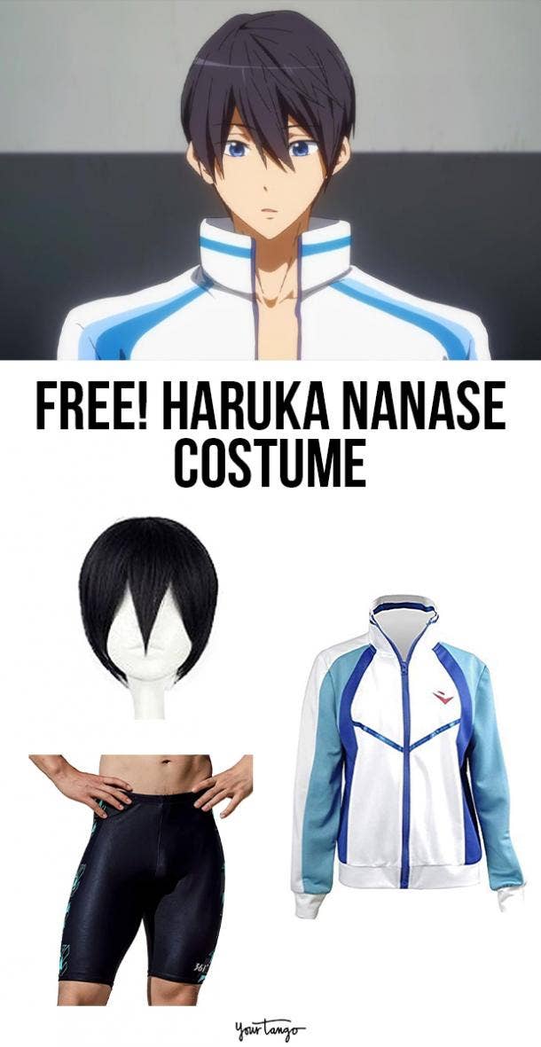 Haruka Nanase Swimmer Halloween Costume Idea