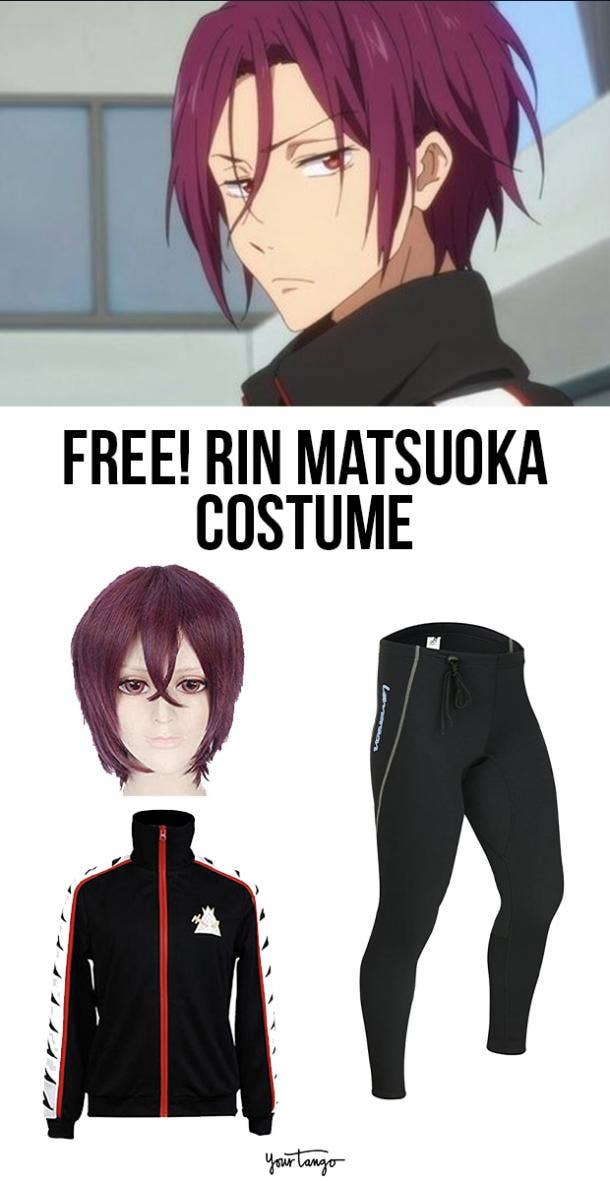 Rin Matsuoka Swimmer Halloween Costume Idea