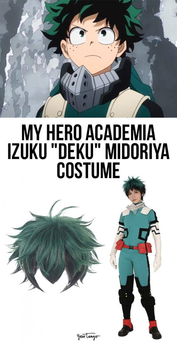 Izuku Deku Midoriya My Hero Academia Costume