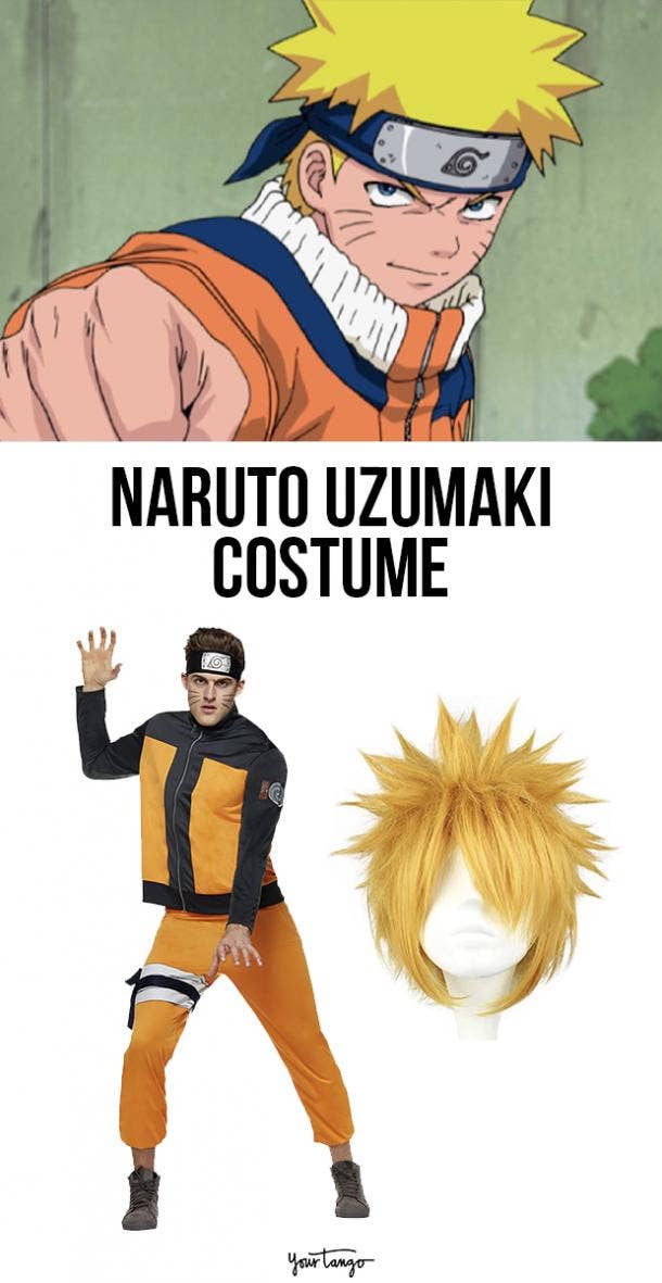 Naruto Uzumaki Orange Shinobi Halloween Costume 