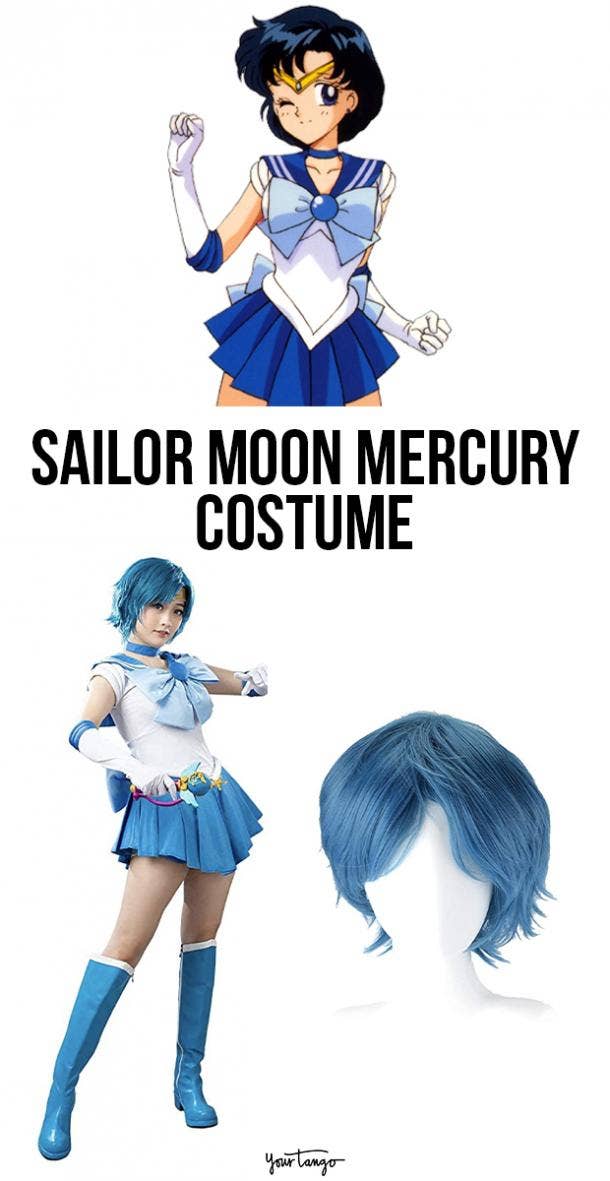 Sailor Mercury Ami Mizuno Blue Sailor Senshi Costume Idea