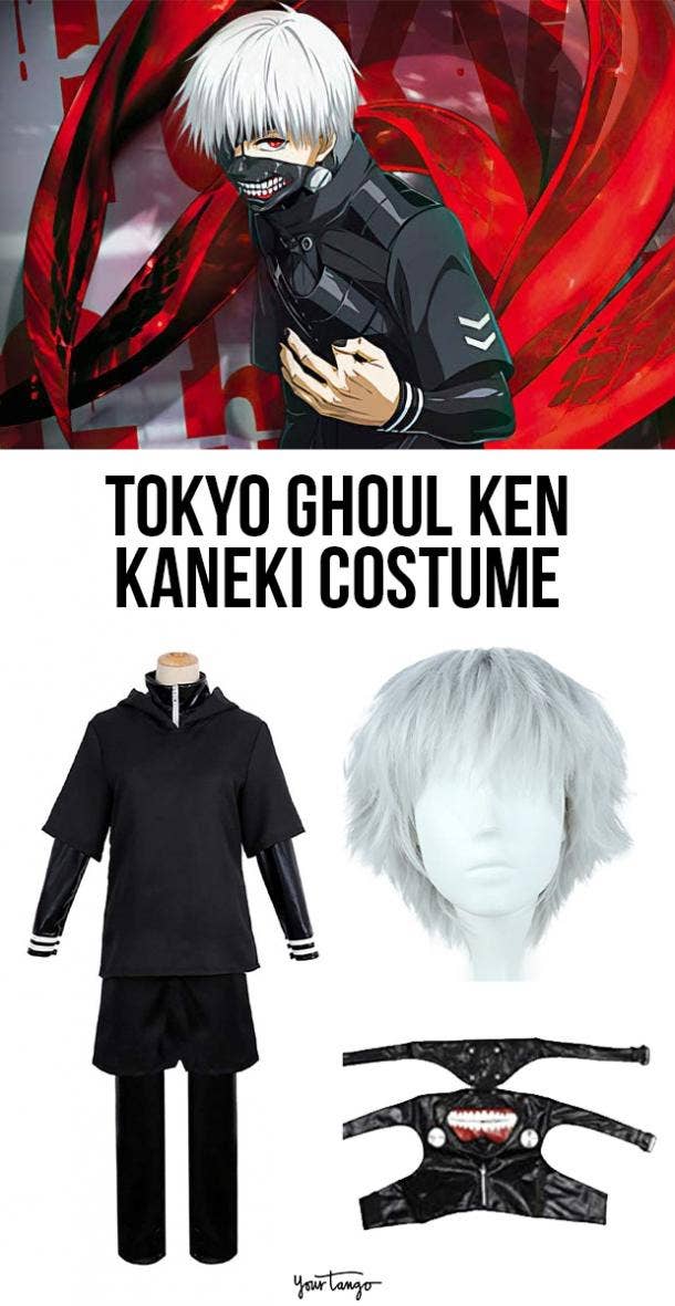 Kaneki Ken Tokyo Ghoul White Haired Halloween Costume Idea