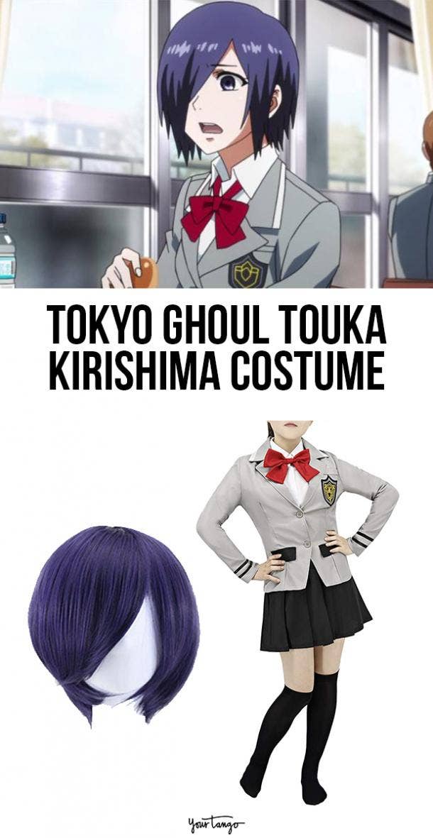 Touka Kirishima School Uniform Halloween Costume Idea