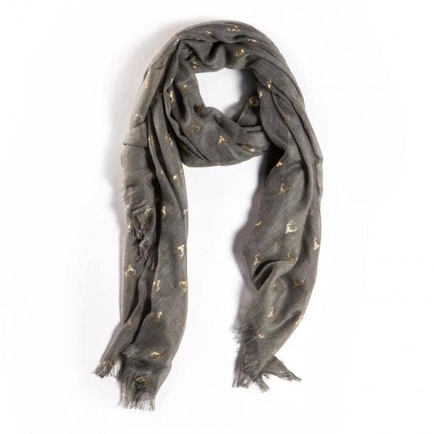 Olive Antler Scarf