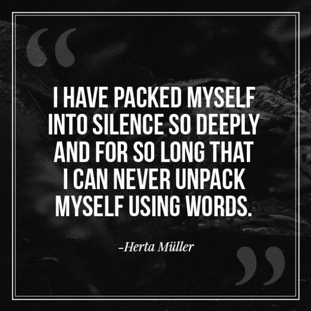 Herta Muller anxiety quotes
