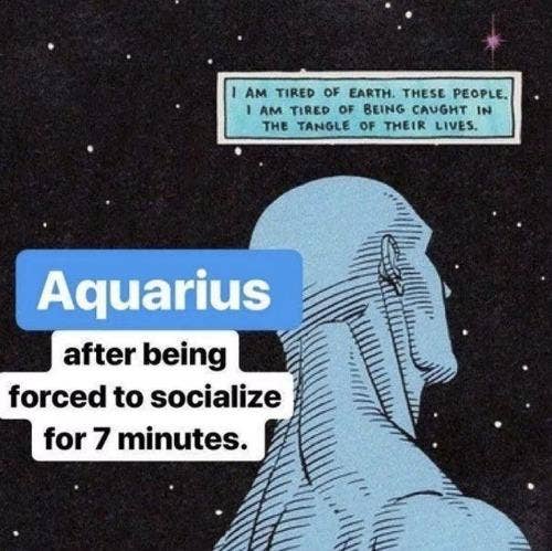 Best Aquarius Memes