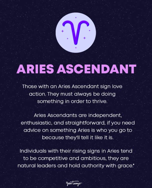 aries rising ascendant sign traits