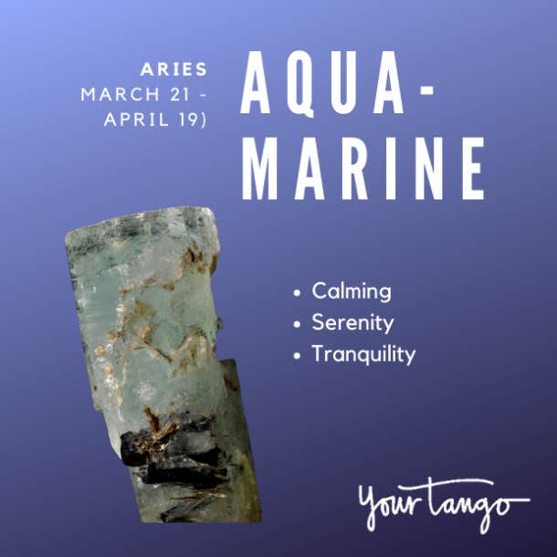 best crystals for aries aquamarine