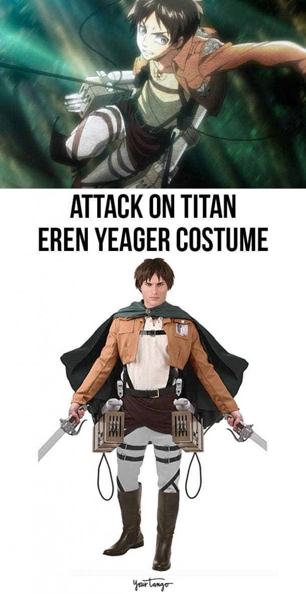 Eren Yeager Survey Corps Uniform Halloween Costume 