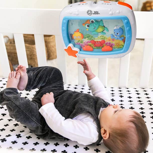 Baby Einstein Sea Dreams Soother Musical Crib Toy and Sound Machine