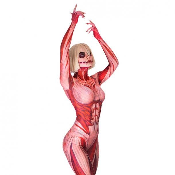 badass halloween costumes for women female titan attack of the titans