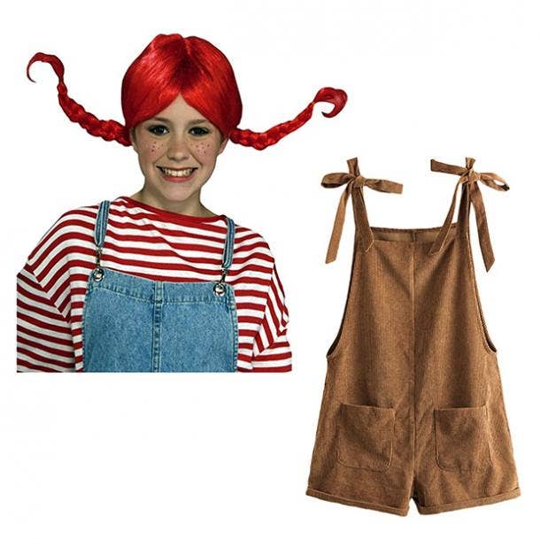 badass halloween costumes for women pippi longstocking