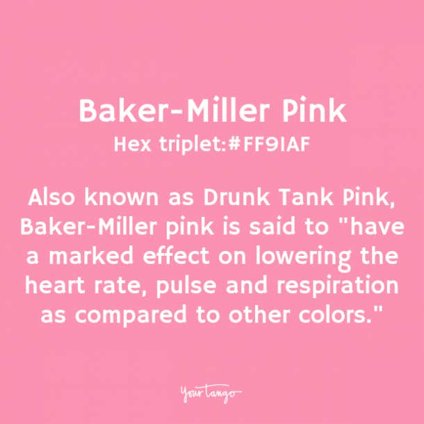 Baker Miller pink