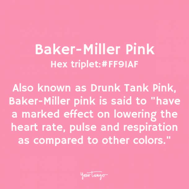 Baker miller pink