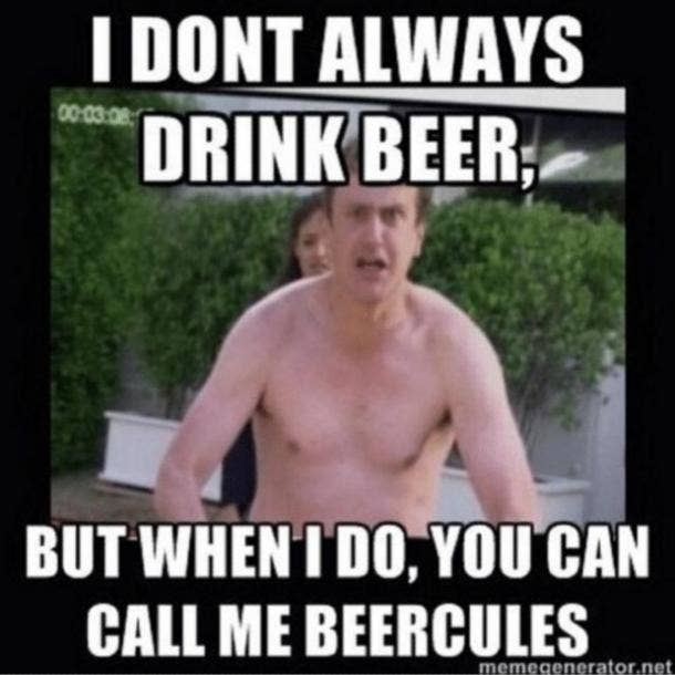 beer memes call me Beercules