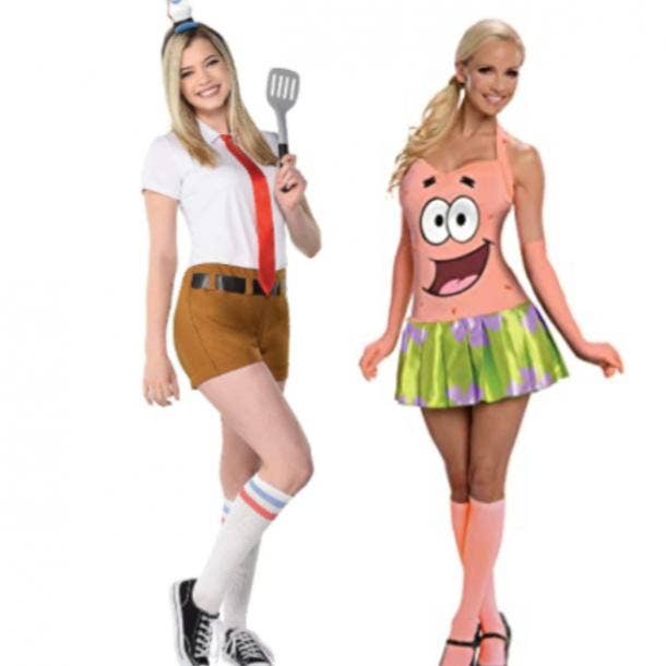 Spongebob and patrick best friend halloween costumes