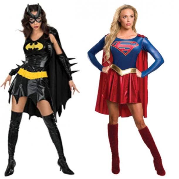 batgirl costume, supergirl costume