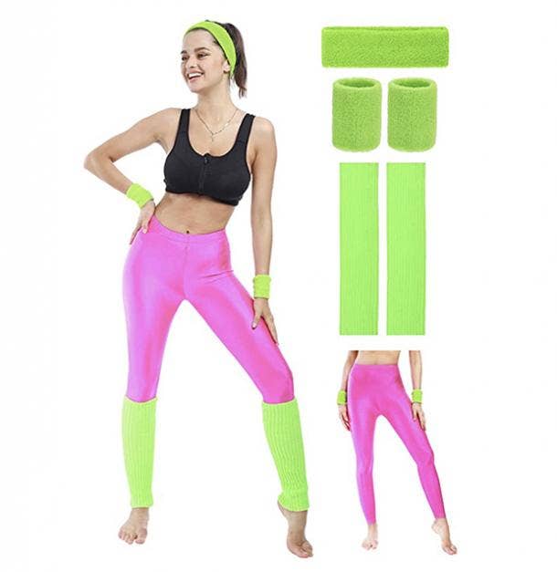 80s workout best friend halloween costumes