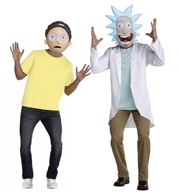 rick and morty best friend halloween costumes