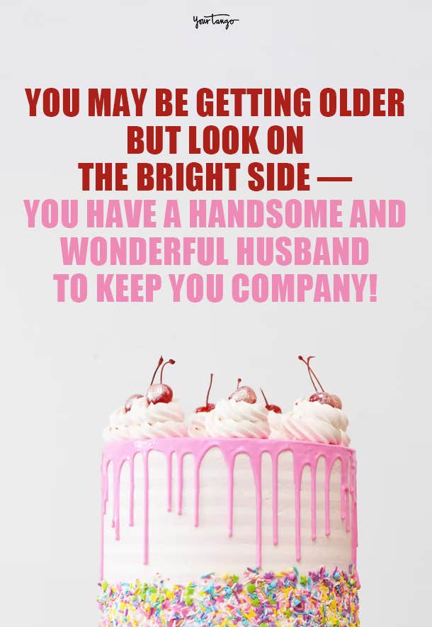 funny birthday wish for wife