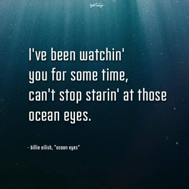 billie eilish quotes ocean eyes