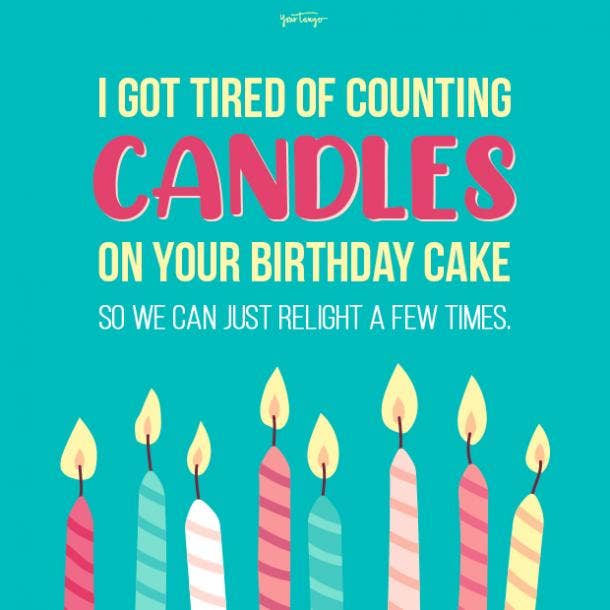 birthday quotes for best friend with cake