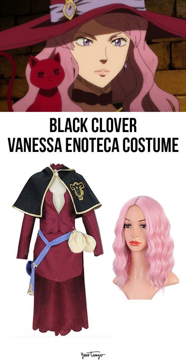 Vanessa Enoteca Red Witch Black Clover Halloween Costume