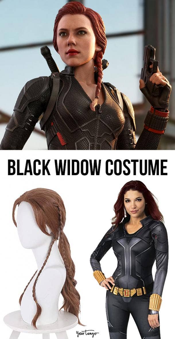 Natasha Romanoff Black & White "Black Widow" Costumes