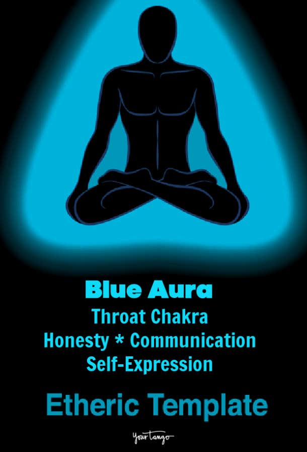 blue aura meaning