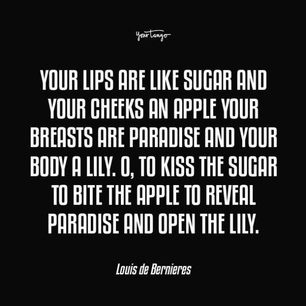 your lips are like sugar boobs quotes