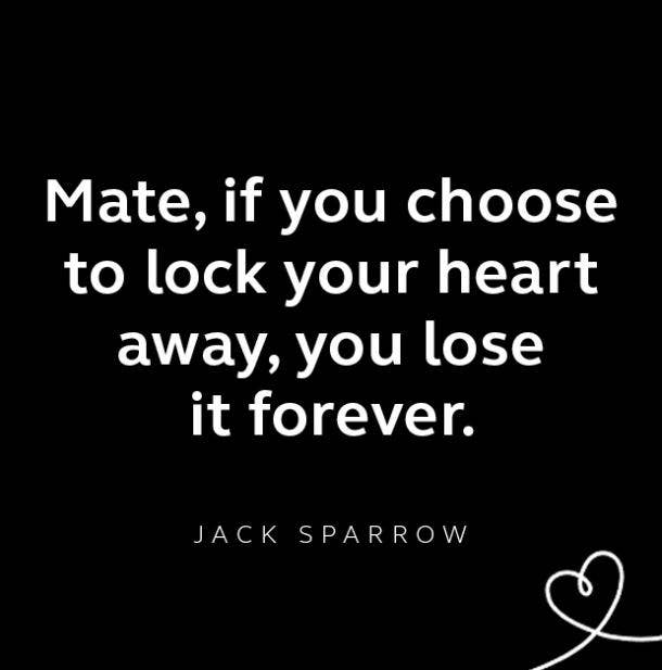 Jack Sparrow breakup quote