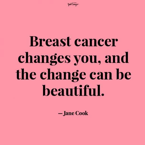 inspirational breast cancer quotes