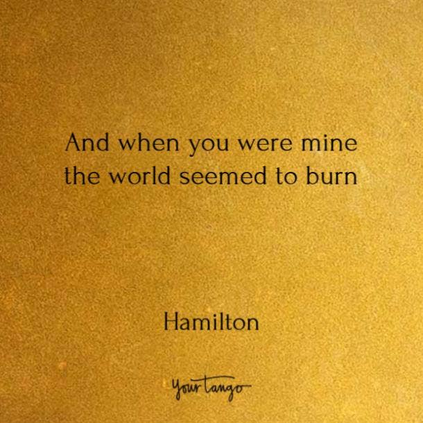 Quotes from Hamilton song lyrics