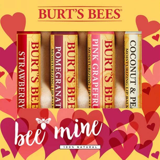 Burt's Bees Bee Mine Lip Balm Valentines Day gift for new mom