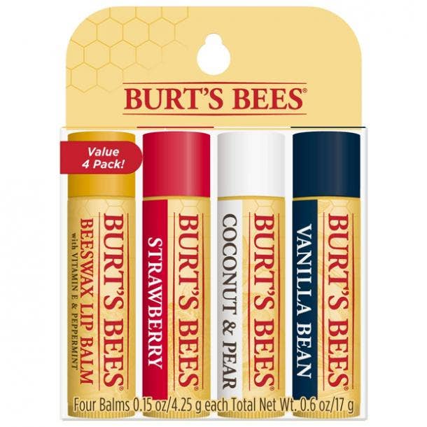 amazon stocking stuffers burts bees lip balm