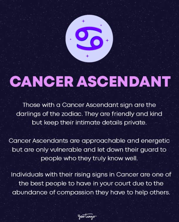 cancer rising sign traits