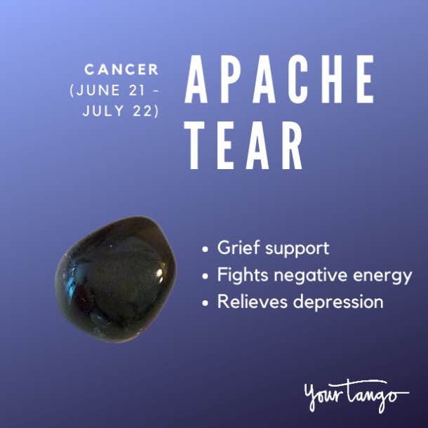 cancer crystal apache tear