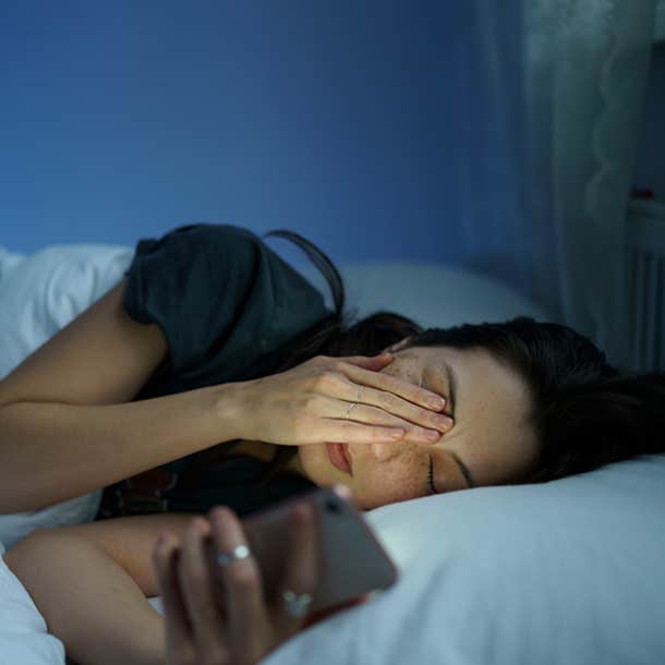 woman can't sleep, 9 big ideas for optimizing your sleep course