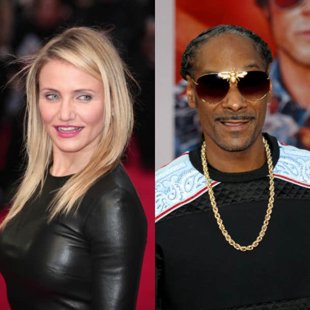 Snoop Dogg Cameron Diaz Celebrities who knew each other before they were famous